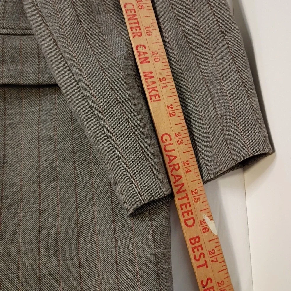 NWT Old Navy Blazer Mens XL Gray‎ Herringbone Double Breasted Sport Coat Jacket